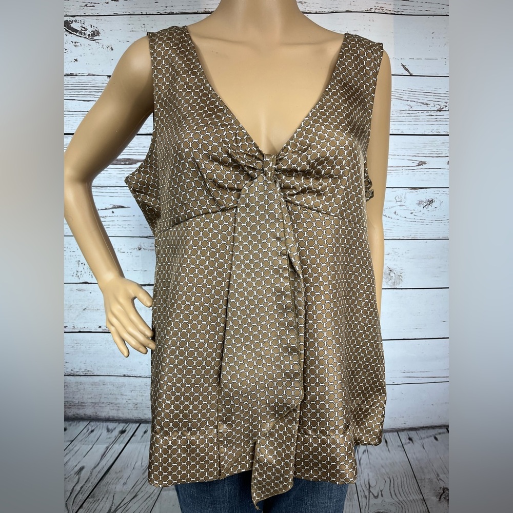 NWT- New York and Company 100% silk blouse!